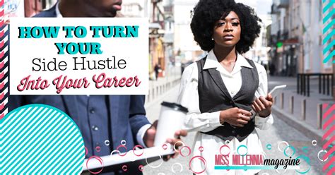 Wanting to turn side hustle into career swap